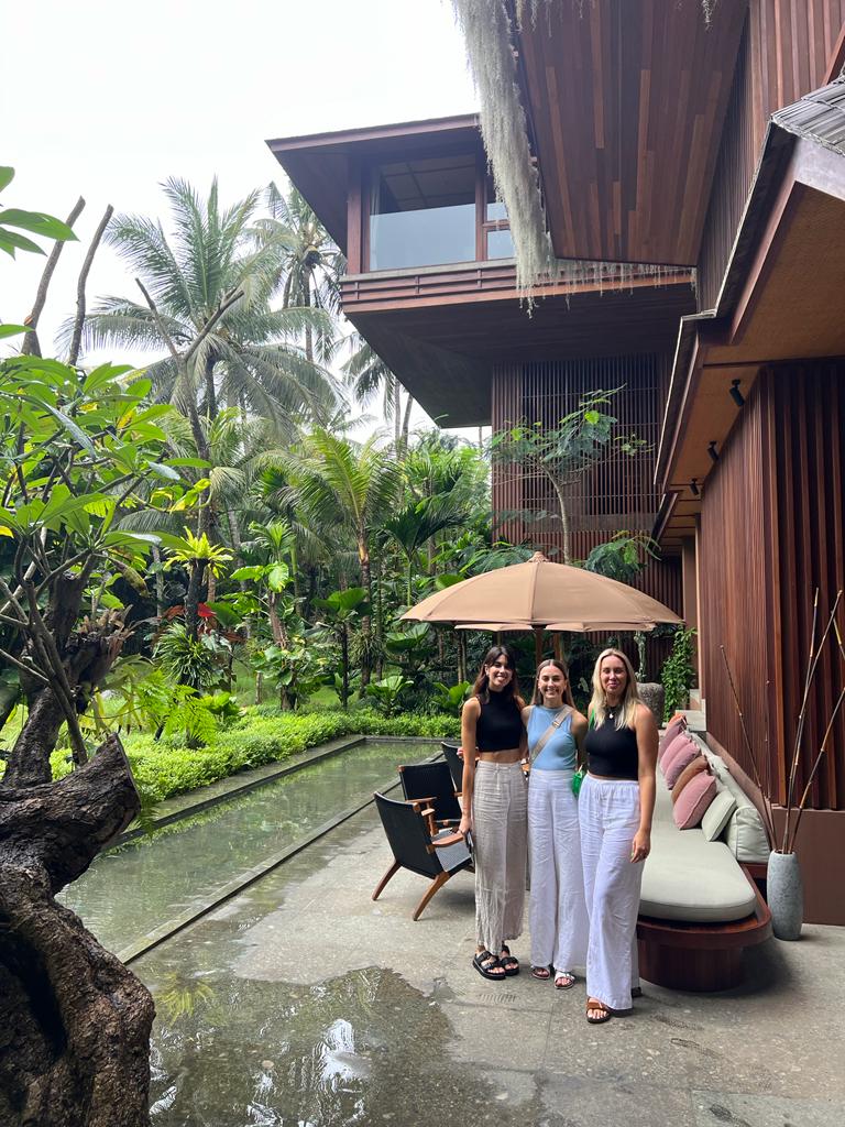 The Clue team in Bali at Lost Lindenberg to talk marketing and website design